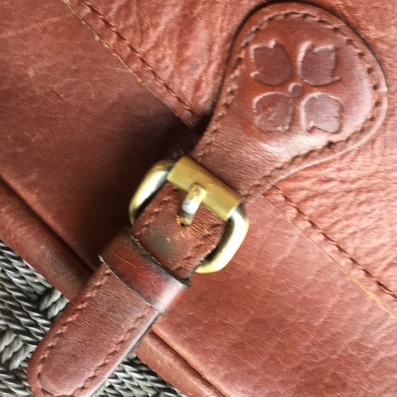 Patricia Nash Handbags - Patricia Nash vintage leather purse bag crossbody travel club vacay western